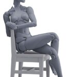 Figma Action Figure Nishimura Style Drawing Doll Olive Gray 21 cm