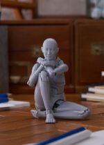 Figma Action Figure Nishimura Style Drawing Doll Olive Gray 21 cm - immagine 2