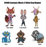 Zootopia 2 Magnets blind pack Series 1 Display (12) - immagine 3