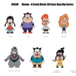 A Goofy Movie 3D Foam Bag Clips Series 74 Display (24)
