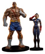 Street Fighter Street Jam Statuen 1/10 Sagat & Juli 24 cm