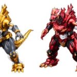Godzilla x Evangelion Gekizou Series Statues 4-Pack Type-3 Kiryu Eva colour Ver. Metallic color Limited Ver. 9 cm