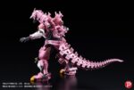 Godzilla x Evangelion Gekizou Series Statues 4-Pack Type-3 Kiryu Eva colour Ver. Metallic color Limited Ver. 9 cm - immagine 4
