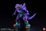 Godzilla x Evangelion Gekizou Series Statues 4-Pack Type-3 Kiryu Eva colour Ver. Metallic color Limited Ver. 9 cm - immagine 6