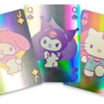 Sanrio Playing Cards Hello Kitty & Friends Cupcake French-suited Deck Holographic