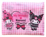 Sanrio Pink Black Party Series Tote Bag Kuromi & My Melody Foldable - immagine 3