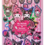 Sanrio Pink Black Party Series Sticker Pack Kuromi & My Melody