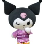 Sanrio  Plush Figure Kuromi Kimono Version 22 cm
