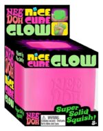 NeeDoh Squeeze Ball Nice Cube Glow (Glow in the Dark) 5 cm Display (12) - immagine 5