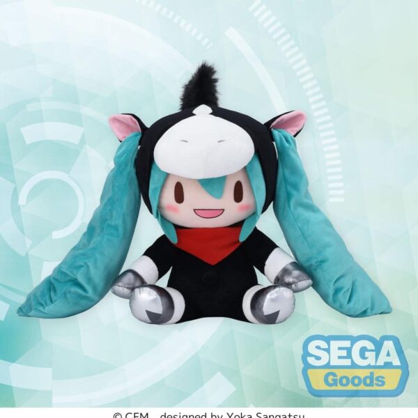 Character Vocal Series 01: Hatsune Miku Fuwa Petit Plush Figure Hatsune Miku Horse 2026 LL 40 cm