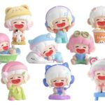 Original Character Trading Figures Blind Box 8-Pack Lazy Home Diary 9 cm