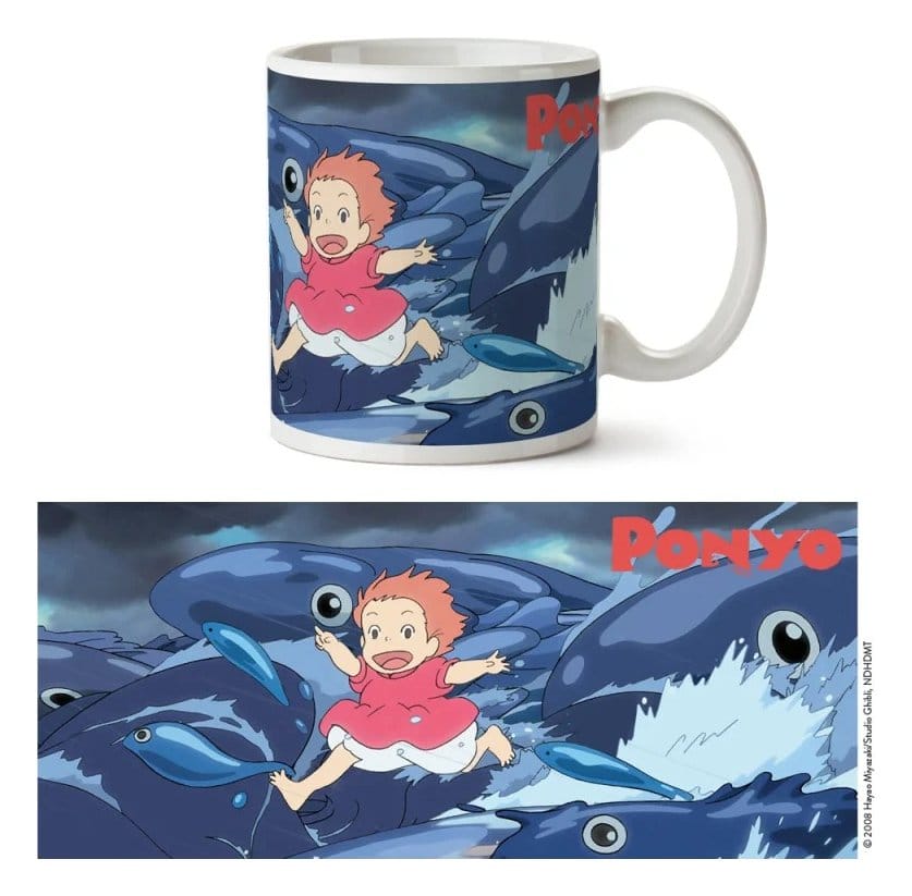 x_smuggh10 Ponyo Mug Waves - immagine 1