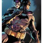 DC Comics Art Print Batman & Catwoman 61 x 41 cm - unframed