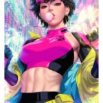 X-Men Marvel Art Print Jubilee 46 x 61 cm - unframed