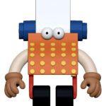 Sesame Street ReAction Action Figure Wave 06 Typewriter Guy 10 cm