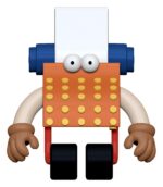 Sesame Street ReAction Action Figure Wave 06 Typewriter Guy 10 cm