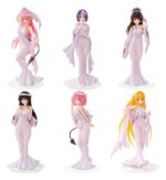To Love-Ru Darkness Figures CHILLfigg Set 15th: Goddess Dress Ver. 16 cm Collection Blind Box (6)