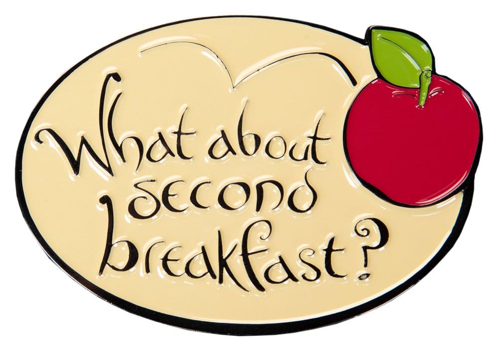 x_weta861804533 Lord of the Rings Magnet What About Second Breakfast? (Enamel) 7 cm - immagine 1