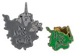 Lord of the Rings Collectors Pins 2-Pack No Man can Kill Me & I Am No Man! 7 cm - immagine 2
