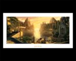 Lord of the Rings Art Print The Grey Havens 59 x 30 cm - immagine 2