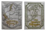 Lord of the Rings Tea Towel 2-Pack Green Dragon & Prancing Pony 69 cm