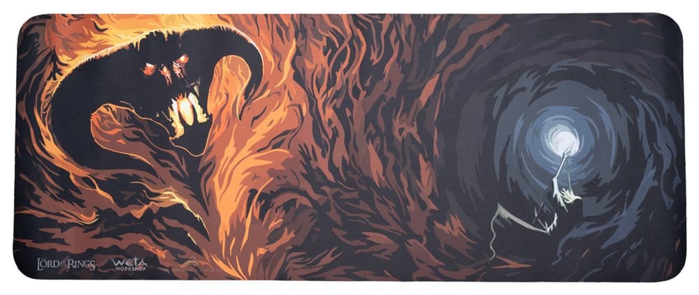 x_weta869804692 Lord of the Rings Desk Mat Gandalf & The Balrog in Moria 74 cm - immagine 1