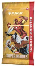 Magic the Gathering Marvel Super Heroes Collector Booster Display (12) german - immagine 4