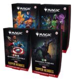 Magic the Gathering Marvel Super Heroes Commander Decks Case (4) english