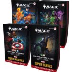 Magic the Gathering Marvel Super Heroes Commander Decks Case (4) german