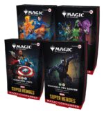 Magic the Gathering Marvel Super Heroes Commander Decks Case (4) italian