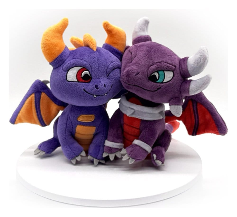 x_yoto71176 Skylanders Plush Figures 2-Pack Valentine´s Spyro & Cynder 15 cm - immagine 1
