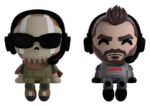 Call of Duty Vinyl Figures Ghost & Soap Monitor Buddiez 7 cm
