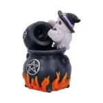 SNOWY BREW OWL BACKFLOW INCENSE BURNER - immagine 7