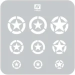 STENCIL STAIR004 USAF MARKINGS