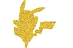 Pokemon: Pikachu - Shaped Jigsaw Puzzle 727 Pcs