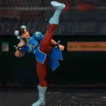 STREET FIGHTER 2 CHUN LI BLUE DRESS 1/12 DELUXE ACTION FIGURE
