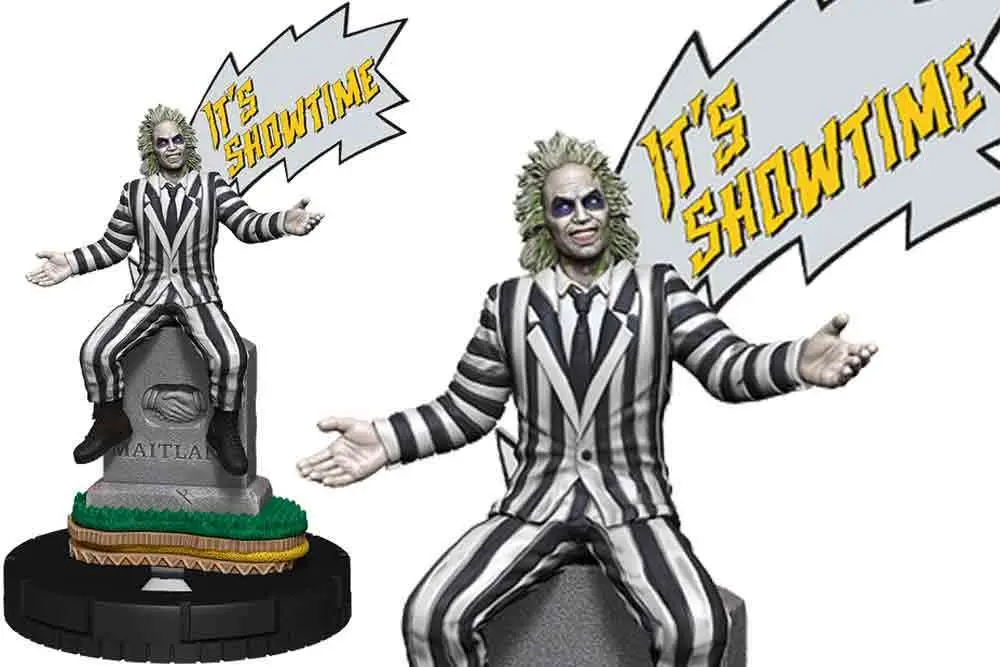 100205__2306761749 Wizkids HeroClix Iconix - Beetlejuice It Is Showtime - immagine 1