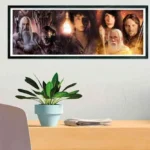 LORD OF THE RINGS PUZZLE COLLECTION - FRIENDS AND FOES - PANORAMA JIGSAW PUZZLE 1000 PCS