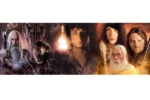 LORD OF THE RINGS PUZZLE COLLECTION - FRIENDS AND FOES - PANORAMA JIGSAW PUZZLE 1000 PCS - immagine 2