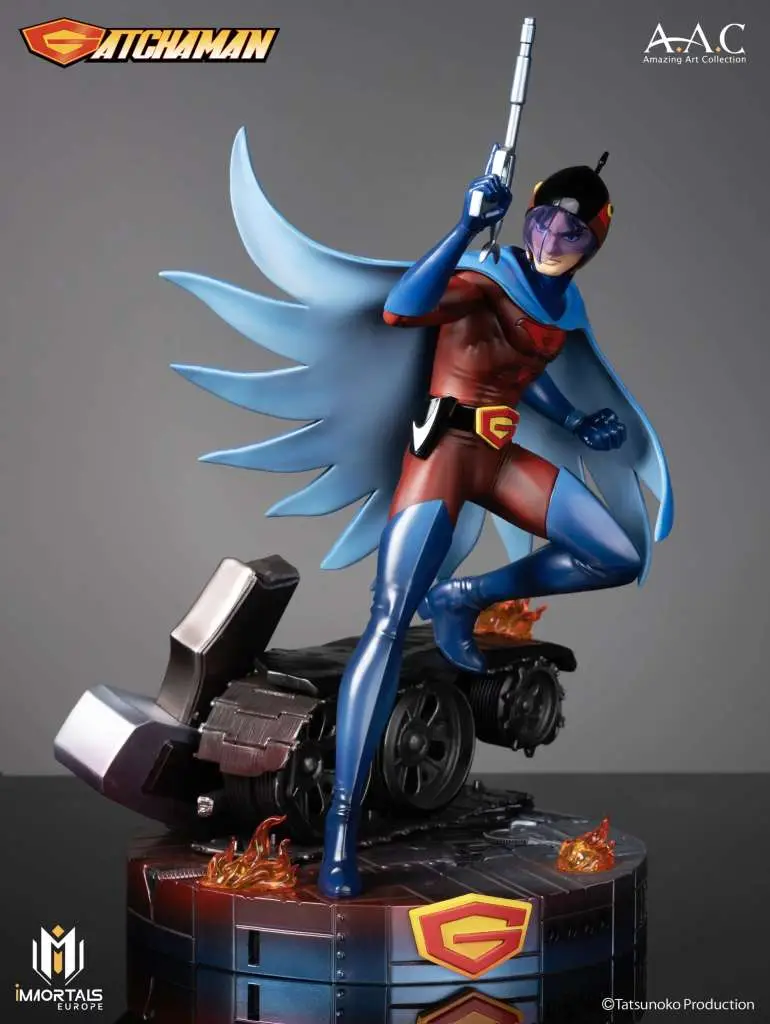 100552__3750840053 GATCHMAN JOE THE CONDOR RESIN STATUE - immagine 1