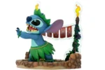 DISNEY LILO & STITCH HULA DANCE STITCH SUPER FIGURE COLLECTION 1/10 PVC STATUE - immagine 5