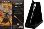 MAGIC THE GATHERING - AVACYN'S MOONSILVER SPEAR -.999 SILVER PLATED REPLICA - immagine 6