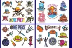ONE PIECE -  TECH DECAL STICKERS - immagine 5