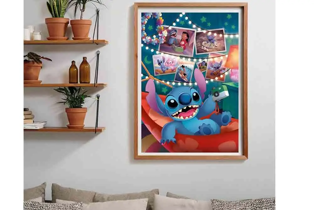 100969__4113486571 DISNEY - LILO & STITCH - STITCH MEMORIES - JIGSAW PUZZLE 1000 PCS - immagine 1