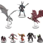 DUNGEONS & DRAGONS - ICONS OF THE REALMS - RETURN OF THE DRAGONS –  BOOSTER BRICK (8)