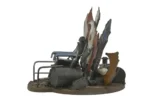 TMNT 2 SECRET OF OOZE SHREDDER THRONE DIORAMA - immagine 8