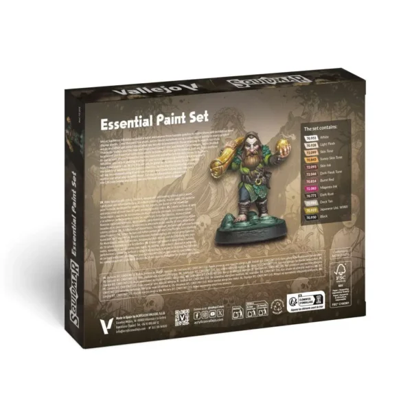 ESSENTIAL PAINT SET BY SQUIDMAR MINIATURES