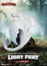 HOW TO TRAIN YOUR DRAGON 3 LIGHT FURY MASTER CRAFT STATUE - immagine 2