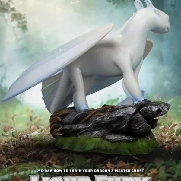 HOW TO TRAIN YOUR DRAGON 3 LIGHT FURY MASTER CRAFT STATUE