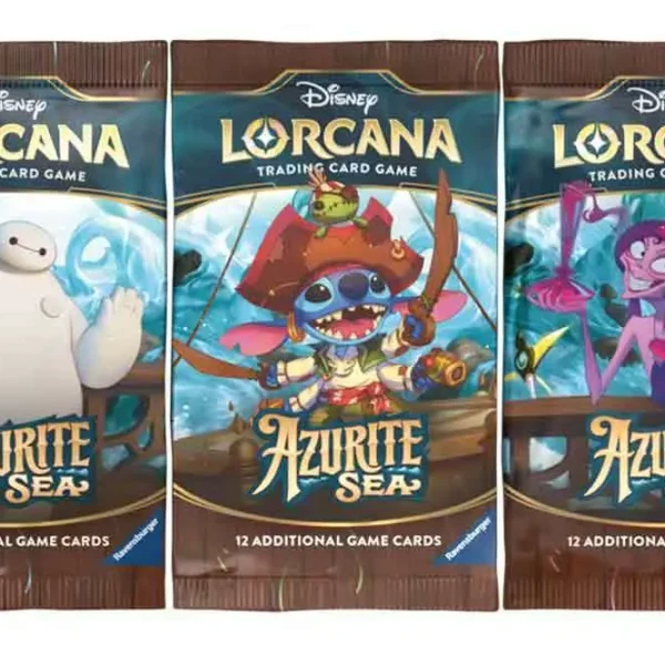 LORCANA - AZURITE SEA - BOOSTERS DISPLAY (24 BOOSTERS) - ENGLISH